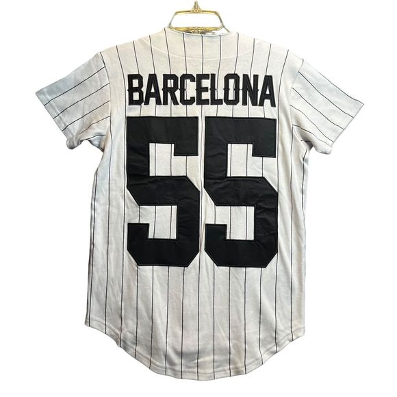 Barcelona #55 Jersey XSMALL Varsity Collection BD1899 Cotton Double Sided - Picture 5 of 7